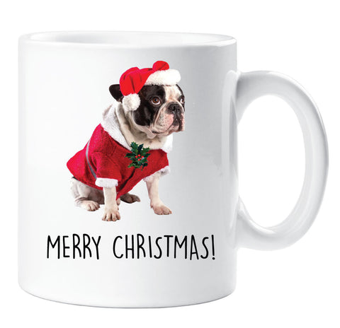 Christmas Frenchie Mug